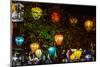 Light decoration. Hoi An. Tet Festival, New Year celebration. Vietnam.-Tom Norring-Mounted Photographic Print