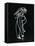 Light Drawing of Figure by Pablo Picasso Using Flashlight-Gjon Mili-Framed Premier Image Canvas