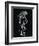 Light Drawing of Figure by Pablo Picasso Using Flashlight-Gjon Mili-Framed Photographic Print