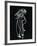 Light Drawing of Figure by Pablo Picasso Using Flashlight-Gjon Mili-Framed Photographic Print