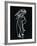 Light Drawing of Figure by Pablo Picasso Using Flashlight-Gjon Mili-Framed Photographic Print