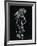 Light Drawing of Figure by Pablo Picasso Using Flashlight-Gjon Mili-Framed Photographic Print