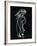 Light Drawing of Figure by Pablo Picasso Using Flashlight-Gjon Mili-Framed Photographic Print