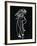 Light Drawing of Figure by Pablo Picasso Using Flashlight-Gjon Mili-Framed Photographic Print