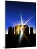 Light Flares At Stonehenge, Artwork-Victor Habbick-Mounted Photographic Print