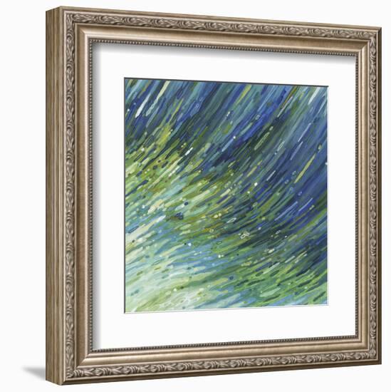 Light Glimmering Waves (right)-Margaret Juul-Framed Art Print