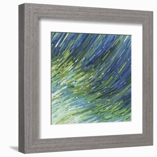 Light Glimmering Waves (right)-Margaret Juul-Framed Art Print