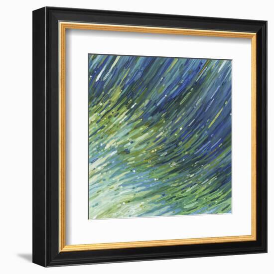 Light Glimmering Waves (right)-Margaret Juul-Framed Art Print