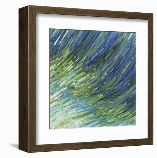 Light Glimmering Waves (right)-Margaret Juul-Framed Art Print