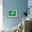 Light Green Bird-NaxArt-Framed Art Print displayed on a wall