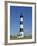 Light House on Bodie Island-Martina Bleichner-Framed Art Print