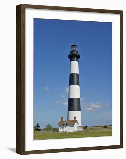 Light House on Bodie Island-Martina Bleichner-Framed Art Print