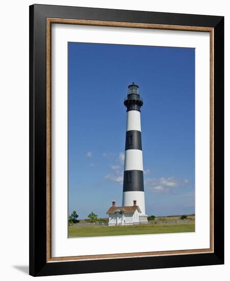 Light House on Bodie Island-Martina Bleichner-Framed Art Print