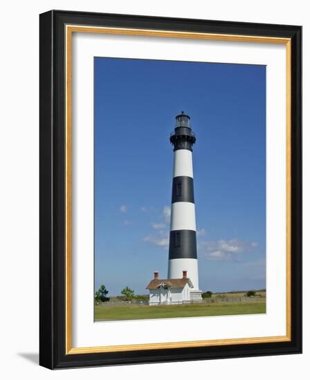 Light House on Bodie Island-Martina Bleichner-Framed Art Print