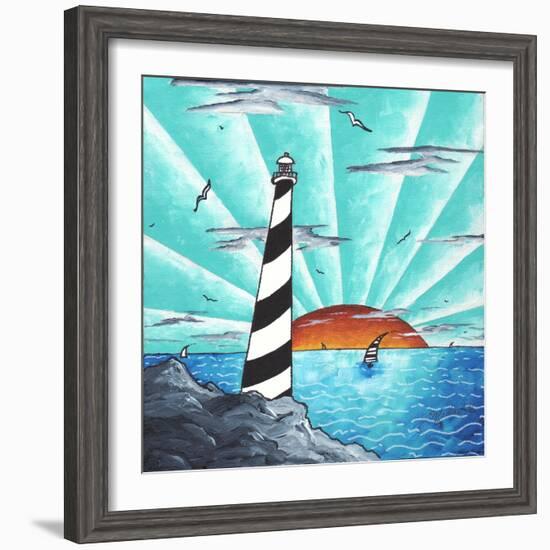 Light House-Megan Aroon Duncanson-Framed Giclee Print