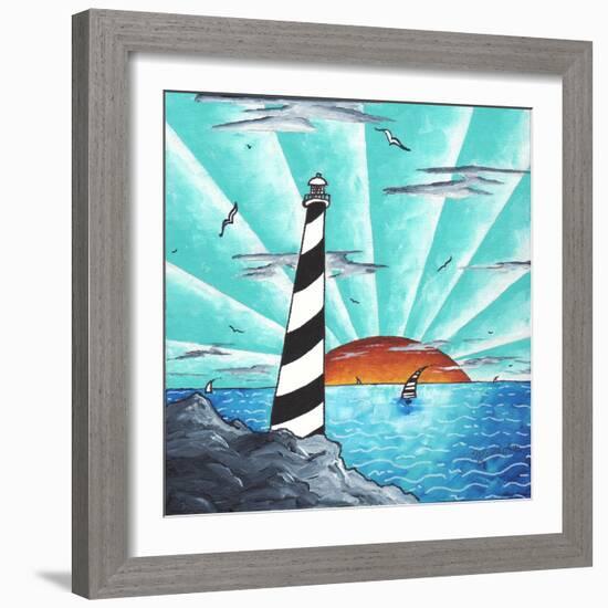 Light House-Megan Aroon Duncanson-Framed Giclee Print