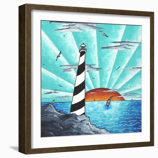 Light House-Megan Aroon Duncanson-Framed Giclee Print