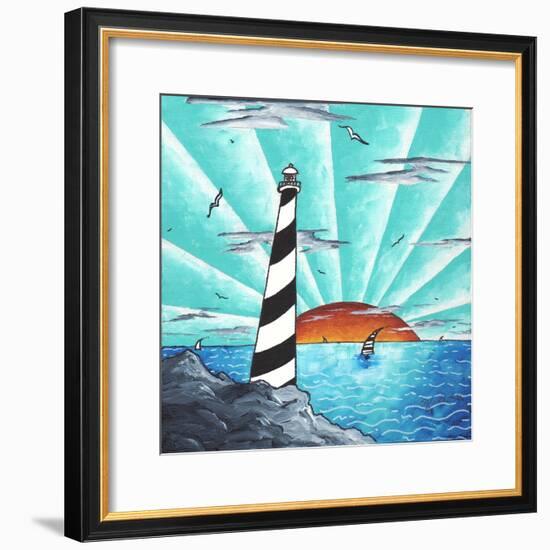 Light House-Megan Aroon Duncanson-Framed Giclee Print