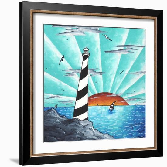 Light House-Megan Aroon Duncanson-Framed Giclee Print