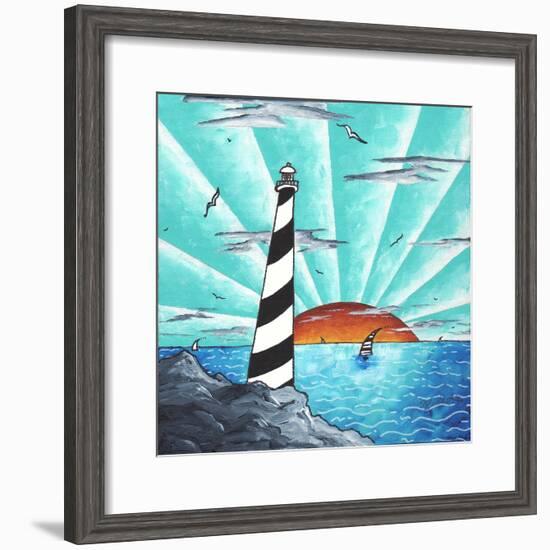 Light House-Megan Aroon Duncanson-Framed Giclee Print