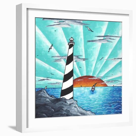 Light House-Megan Aroon Duncanson-Framed Giclee Print