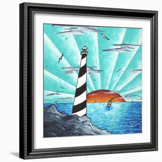 Light House-Megan Aroon Duncanson-Framed Giclee Print