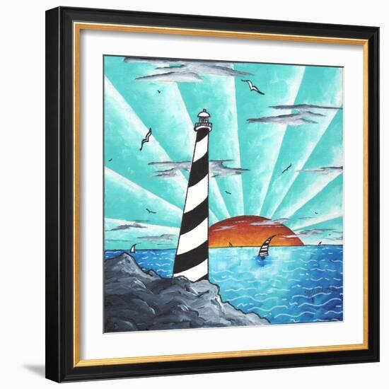 Light House-Megan Aroon Duncanson-Framed Giclee Print