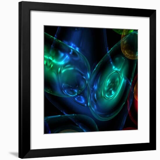 Light I-null-Framed Art Print