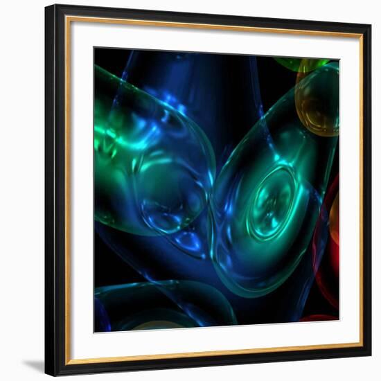 Light I-null-Framed Art Print