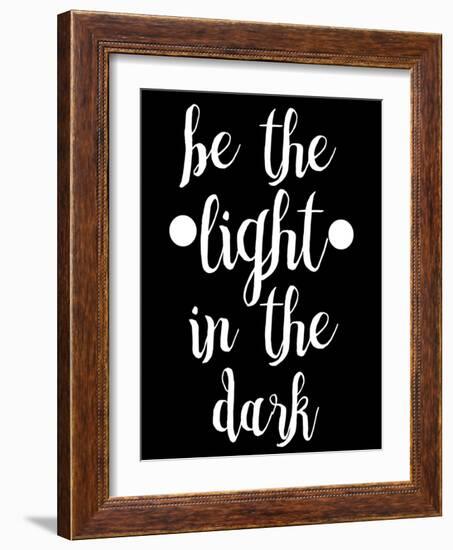 Light In The Dark-Jelena Matic-Framed Art Print