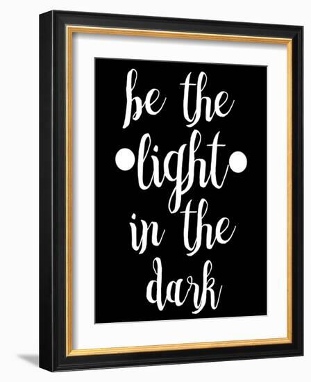 Light In The Dark-Jelena Matic-Framed Art Print