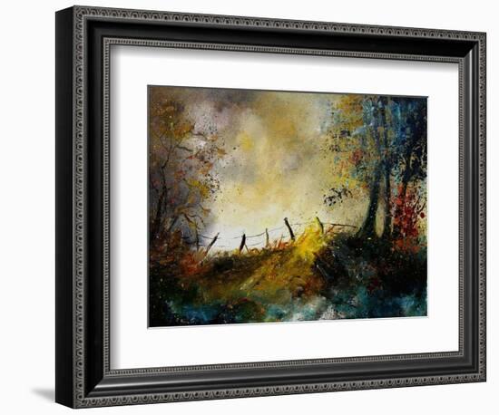 Light in the Forest-Pol Ledent-Framed Art Print