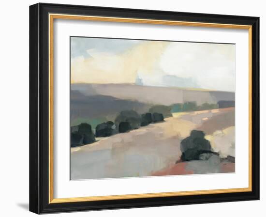 Light in the Valley Gray-Julia Purinton-Framed Art Print