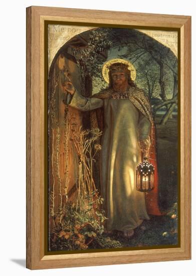 Light of the World, C.1851-53-William Holman Hunt-Framed Premier Image Canvas