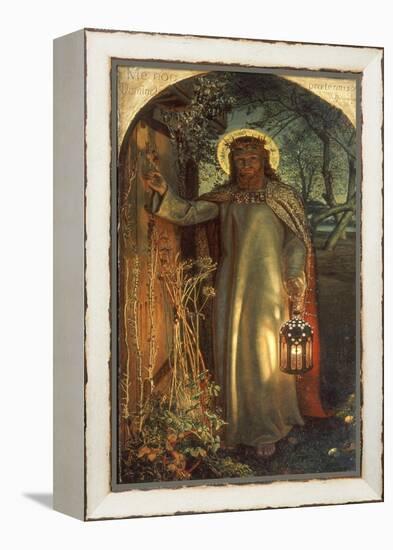 Light of the World, C.1851-53-William Holman Hunt-Framed Premier Image Canvas