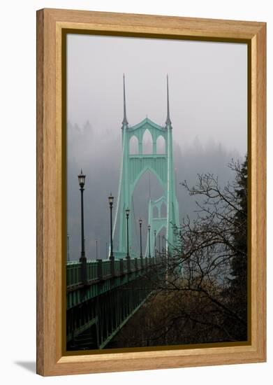 Light on the Bridge I-Erin Berzel-Framed Premier Image Canvas