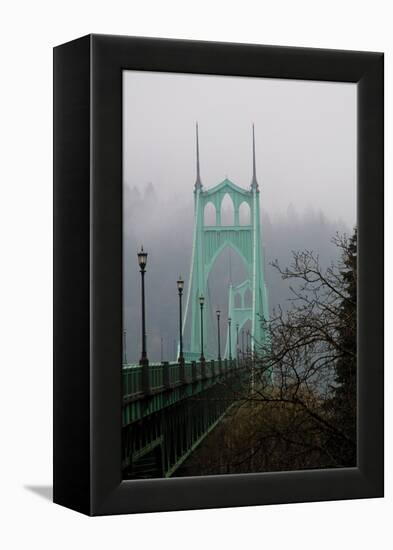 Light on the Bridge I-Erin Berzel-Framed Premier Image Canvas