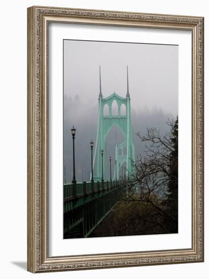 Light on the Bridge I-Erin Berzel-Framed Photographic Print