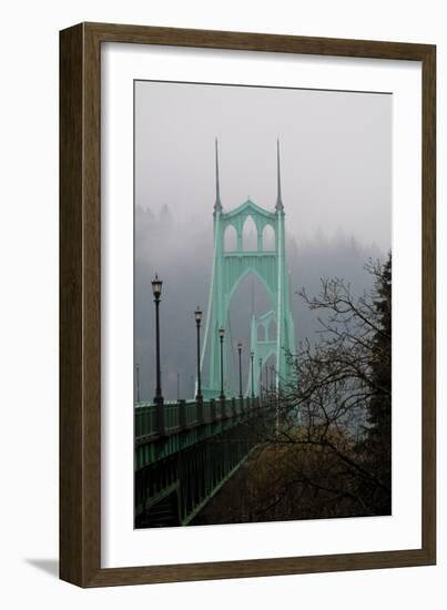 Light on the Bridge I-Erin Berzel-Framed Photographic Print