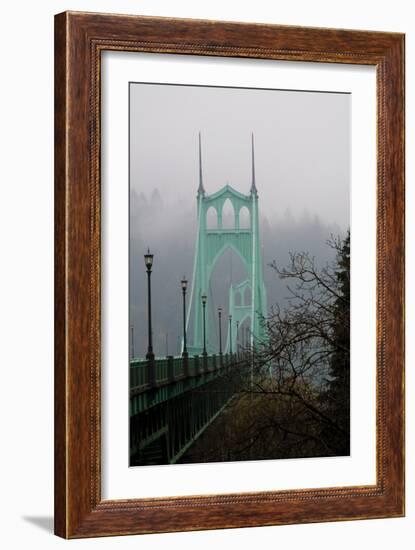 Light on the Bridge I-Erin Berzel-Framed Photographic Print