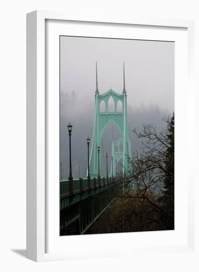 Light on the Bridge I-Erin Berzel-Framed Photographic Print