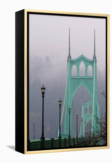 Light on the Bridge II-Erin Berzel-Framed Premier Image Canvas