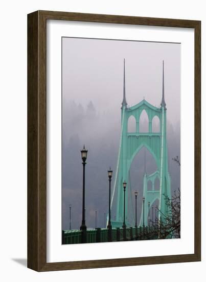 Light on the Bridge II-Erin Berzel-Framed Photographic Print