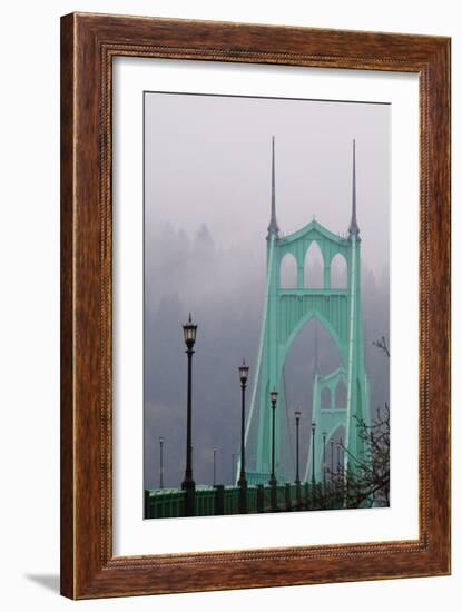 Light on the Bridge II-Erin Berzel-Framed Photographic Print