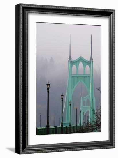 Light on the Bridge II-Erin Berzel-Framed Photographic Print