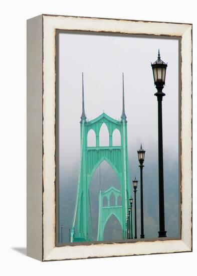 Light on the Bridge III-Erin Berzel-Framed Premier Image Canvas