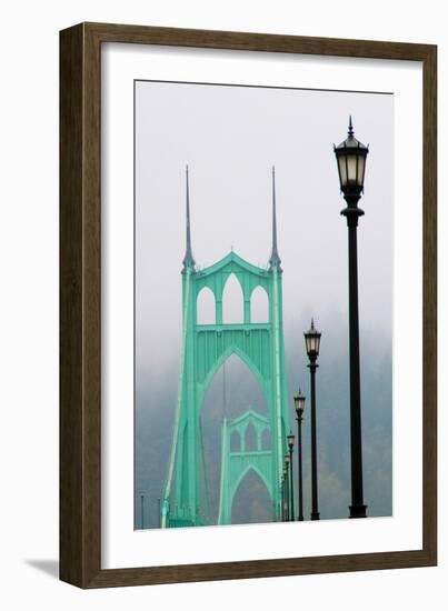 Light on the Bridge III-Erin Berzel-Framed Photographic Print