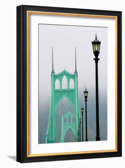 Light on the Bridge III-Erin Berzel-Framed Photographic Print