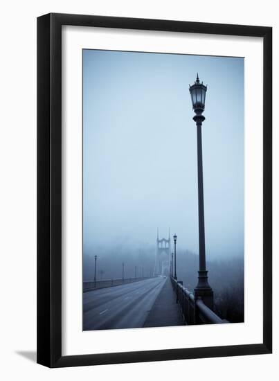 Light on the Bridge V-Erin Berzel-Framed Photographic Print