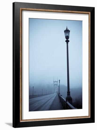 Light on the Bridge V-Erin Berzel-Framed Photographic Print